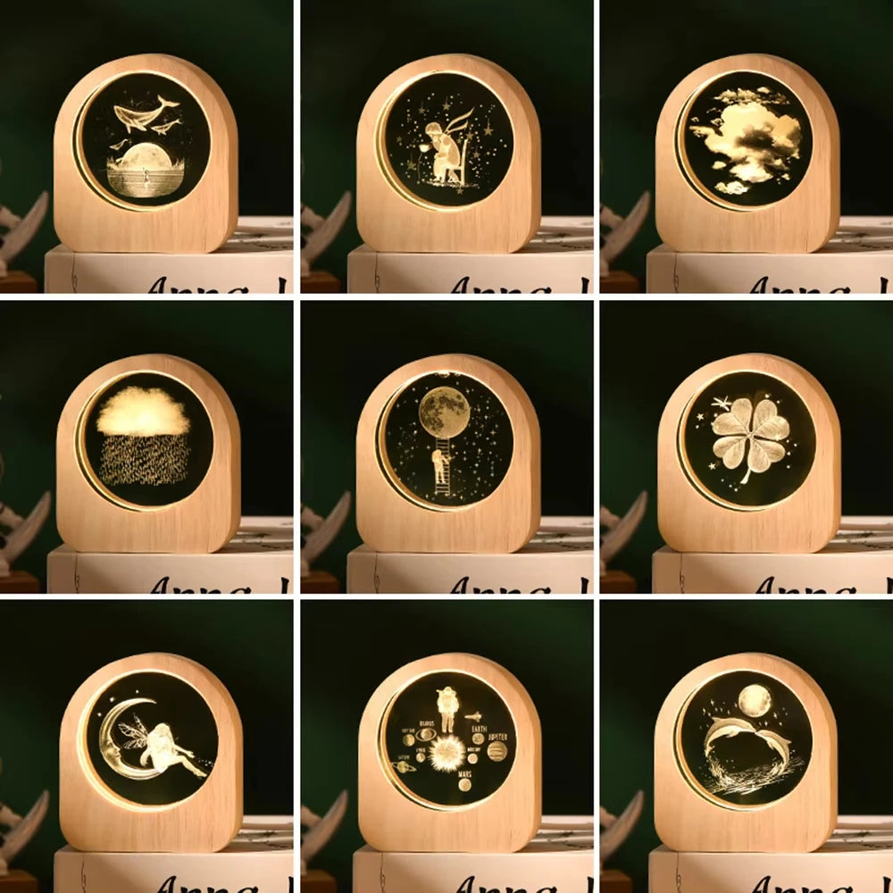 Kryształowa Lampa Stołowa