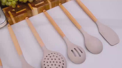 Zestaw Silikonowych Narzędzi Kuchennych